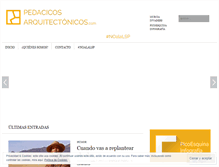 Tablet Screenshot of pedacicosarquitectonicos.com
